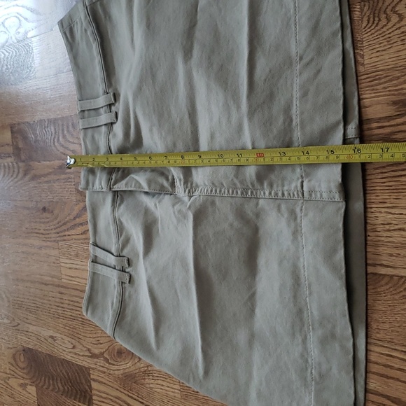(8) GAP Khakis 100% Cotton Khaki Skirt Cargo Outdoor Casual Neutral Vacation - Picture 5 of 8